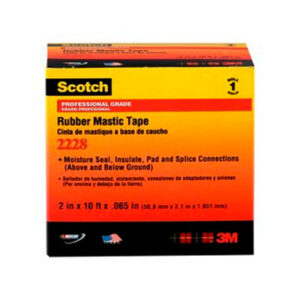 Cinta Mástique de Caucho 2228-2x10FT, 2 pulg x 10 pies (51 mm x 3,05 m)