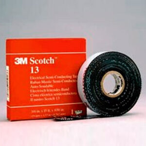 Scotch® 13 Cinta Semi-Conductora Eléctrica-3/4x15FT pulg x 15 pies (19 mm x 4,57 m)